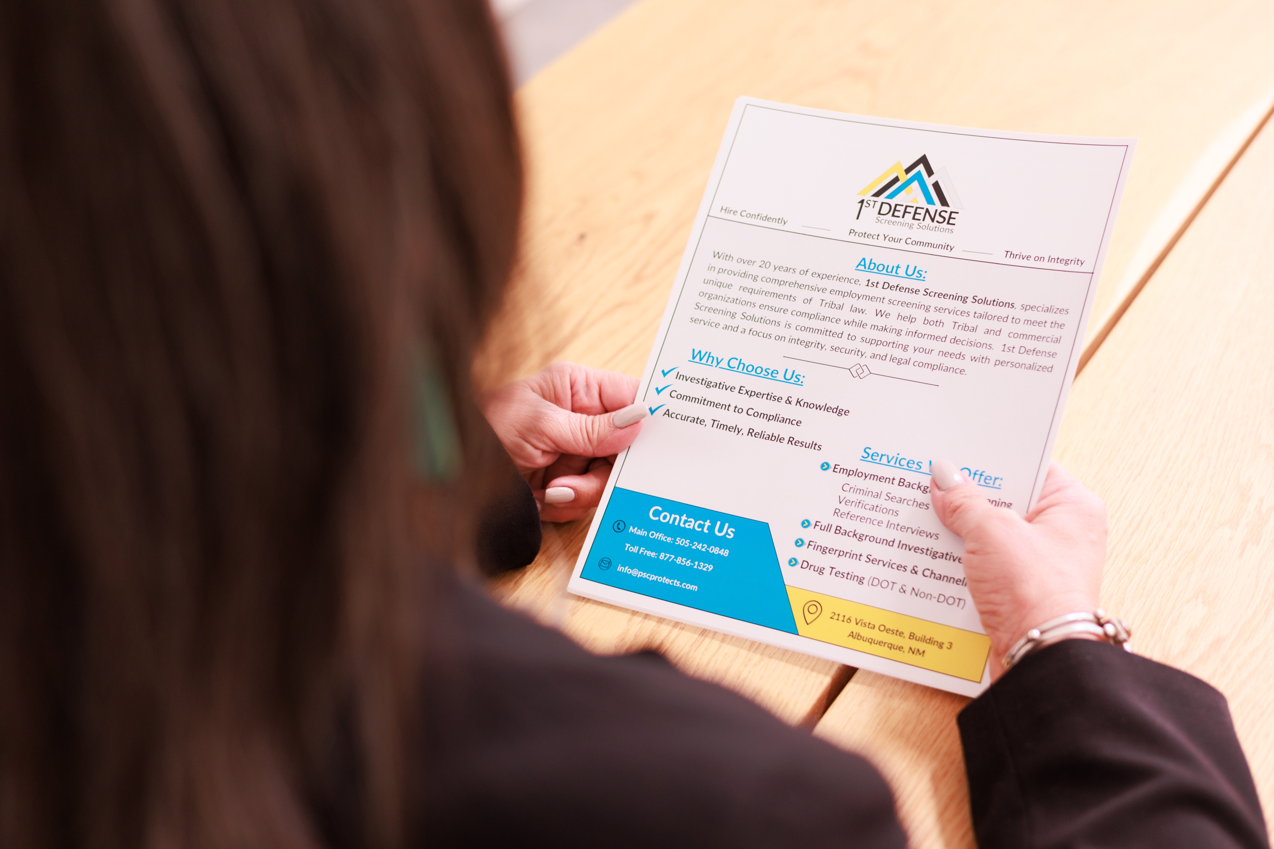 Online Background Screening​ process